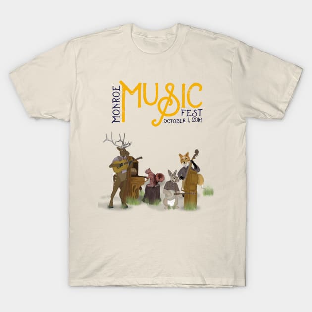 Monroe MusicFest2016 T-Shirt by MadeByMystie